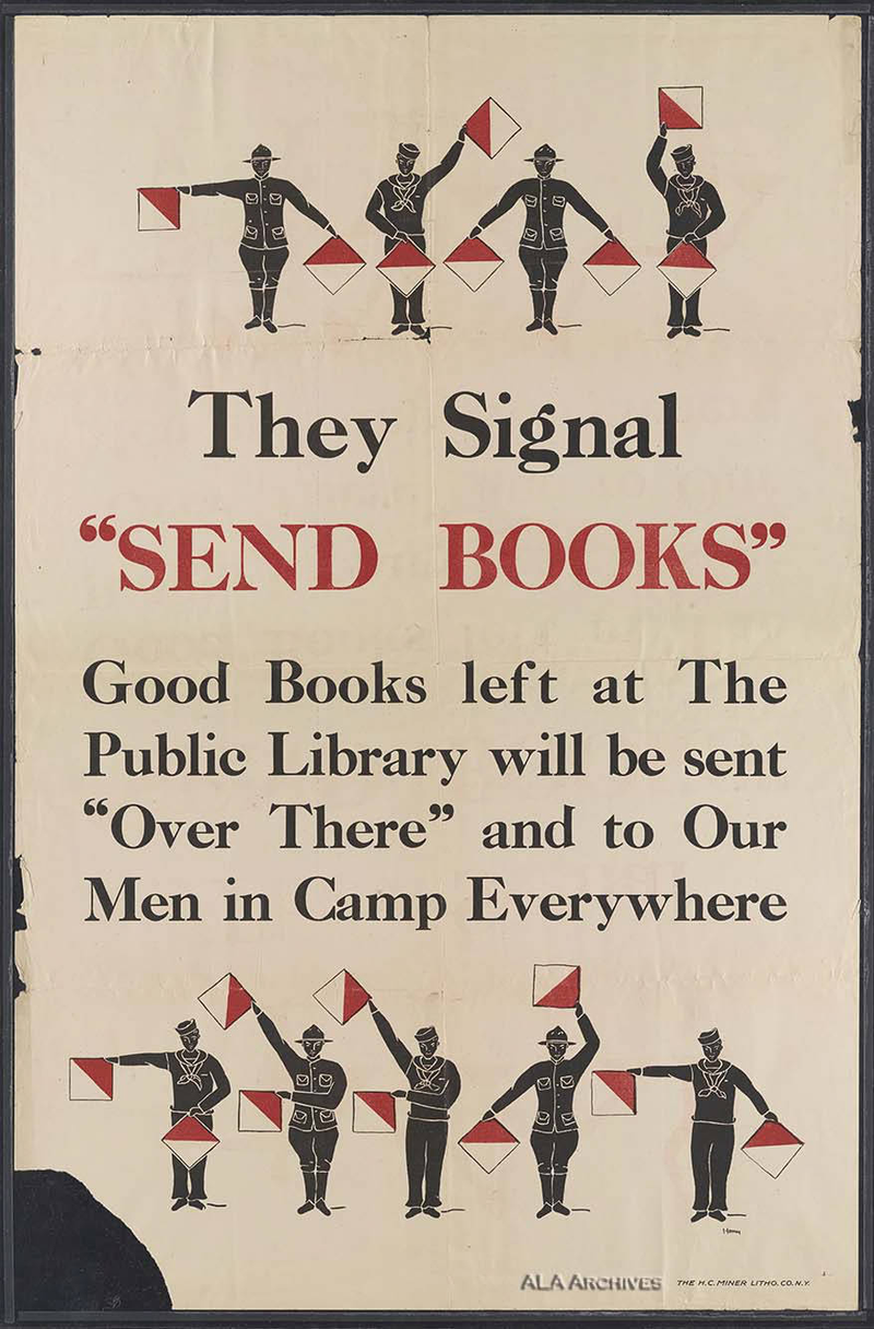 Illustration for article titled Read to Win the War: 13 Vintage Posters Promoting American Libraries